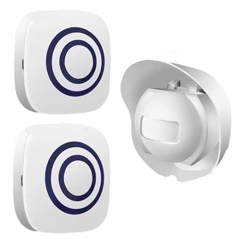 Wireless Waterproof Infrared Sensor Doorbell with Elderly Pager and FCC-ID Certified Home Driveway Alarm