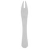Fruit Fork 304 Stainless Steel Lovely Mini Dessert Fork for Cake Party Restaurant HotelStainless Steel Color 1Pc