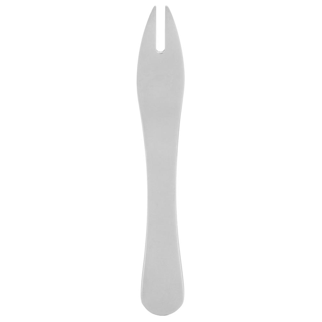 Fruit Fork 304 Stainless Steel Lovely Mini Dessert Fork for Cake Party Restaurant HotelStainless Steel Color 1Pc