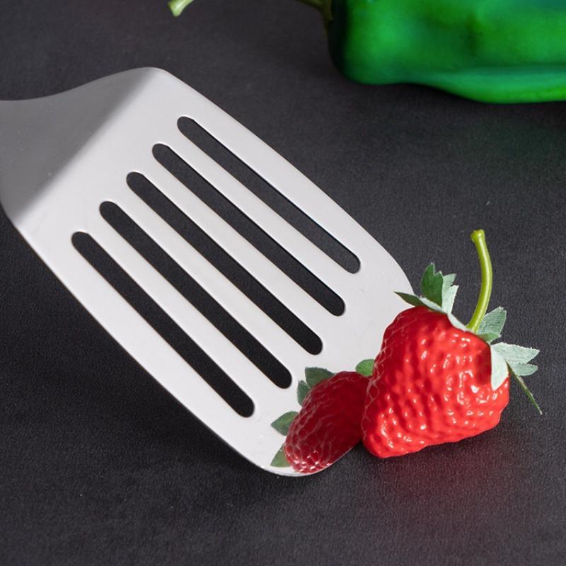 HANYANG 201 Stainless Steel Cookware Spatula Kitchen Utensils Spatula Soup Ladle Funnel Cookware Set of Six Sets