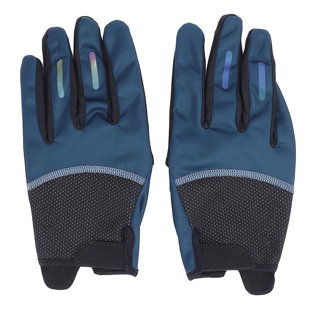 1 Pair Cycling Gloves Full Finger Touch Screen Non Slip Motorcycle Gloves for Men Women Spring