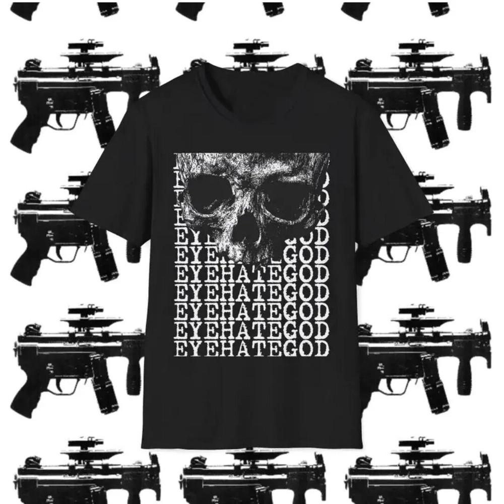 2Sided EYEHATEGOD T Shirt Sludge Vintage Crust Punk Electric Wizard Crowbar Y2K Unisex T-Shirt M