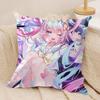 NNeedy Girl Streamer Overloa Cushion Cover Silky Short Plush Invisible Zipper Dustproof Sofa Pillow Case for Home Decor