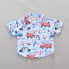 1-4Years Infant Baby Boys Clothes Set Cartoon T-shirt Tops+Shorts Summer Outfits