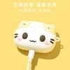 Cotton Candy Cat for Airpods Pro Pro 2 Pro 3 3 4 Silicone Earphone Case Cover