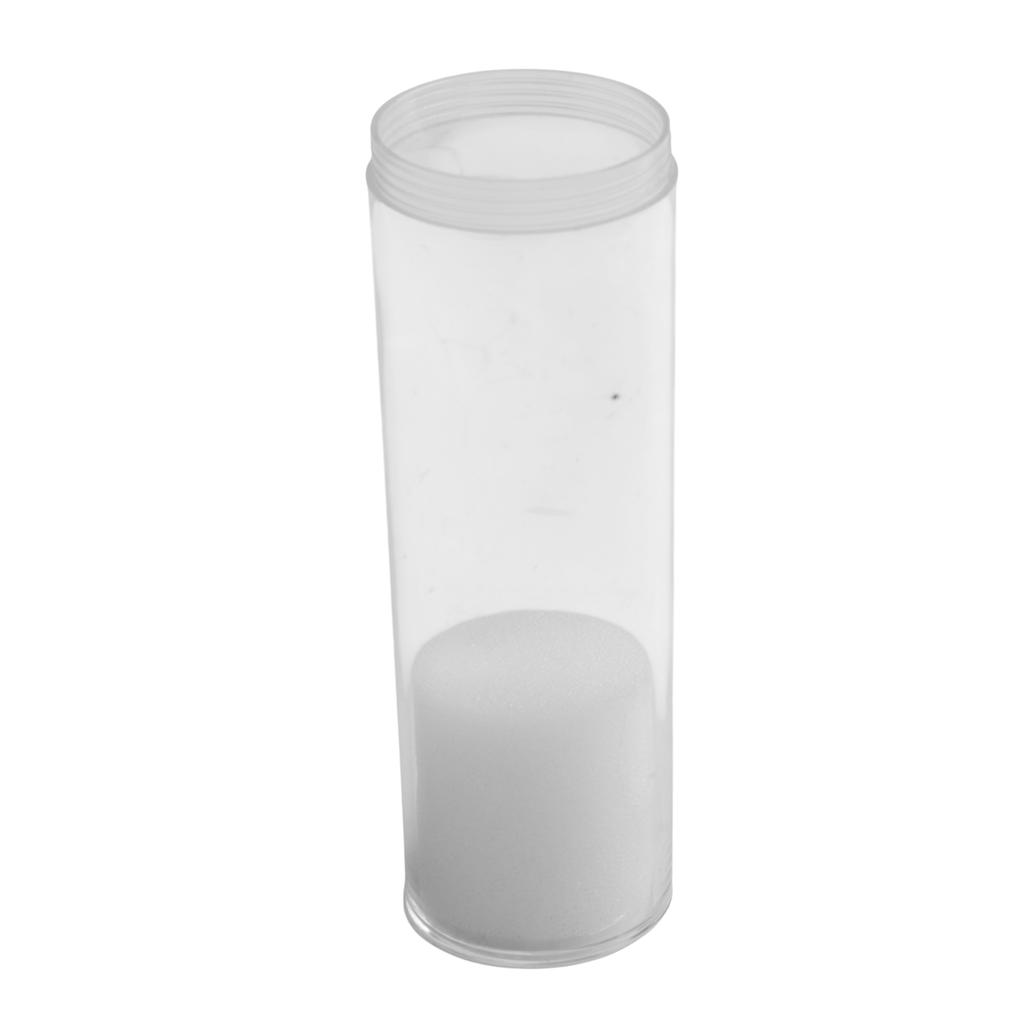 Portable Coin Storage Tube Holder Tube Transparent Protection Collection