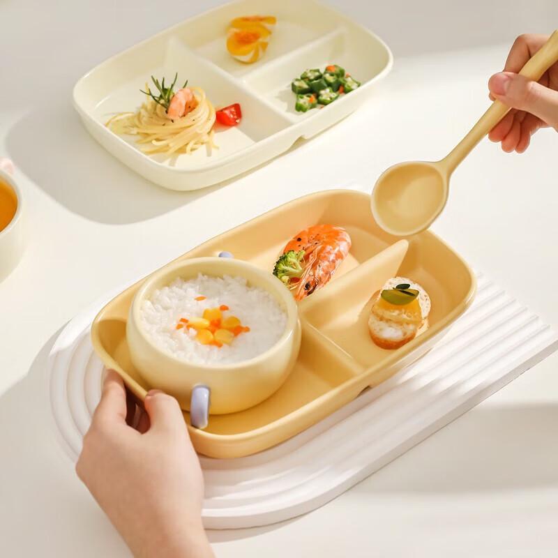 ZISIZ Macaron 3-Piece Ceramic Breakfast Set