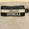 Hydrogen BRONZAJI Vzor hviezdy na línii rukávov Mikina na zips s dlhým rukávom M Pánska Použitá