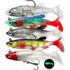 Submersible MinnowTSoft tail bait8CM 13gBionic lure specifically designed for bass fishing in both freshwater and saltwater