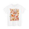 Fall Aesthetic T-Shirt | Autumn Leaves | Floral Fall Flowers Cottagecore Tee