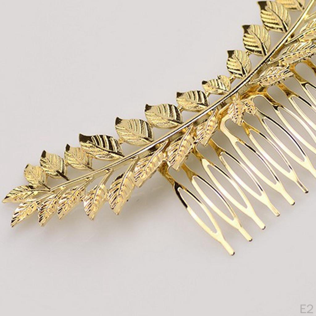 Leaves Hair Combs Slide Wedding Bridal Accessories