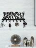 1-2pcs Black Iron Dog Wall Hook, Cute Animal Hanger for Home Decor, Keys & Towels, Dog Lover Gift