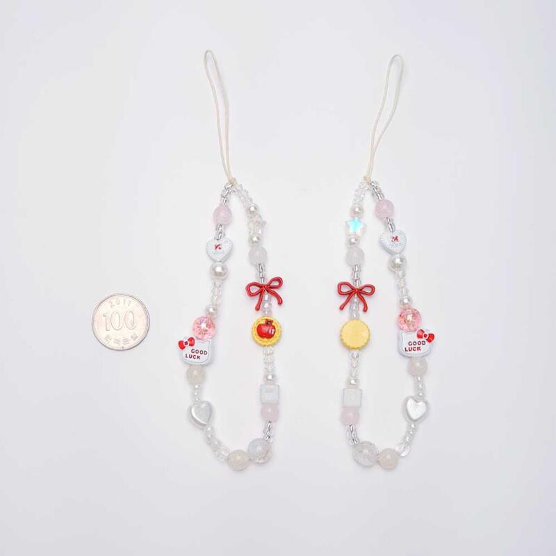 Lovely Lucky Cat Glow Keyring Keyholder