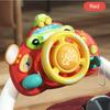 Baby Electric Simulate Driving Car Copilot Steering Wheel Early Educational Stroller Driving Musical Toys for 0-36months Toddler