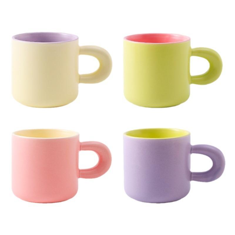 Ins Air Mug Breakfast Cup Large Capacity Couple Cup Cup