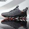 Fish Scale Blade Men's Shoes Spring 2 New Gym Flying Woven Mesh Shoes Breathable Sports