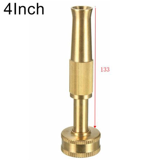 3/4inch High Pressure Hose Pipe Brass Spray Head Garden Watering Sprayer Nozzle