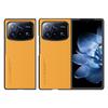 Einfache PU-Lederhülle für Xiaomi Mix Fold 4 Matte Silikon-Stoßstange Stoßfest Kameraschutz Rückseite für Xiaomi Mi Mix Fold 4 Fold4