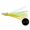 50Pcs Baits Soft Fishing Lures Squid Skirts 5-12cm Artificial Baits Glow Trolling Skirt Lures Saltwater Fishing Baits