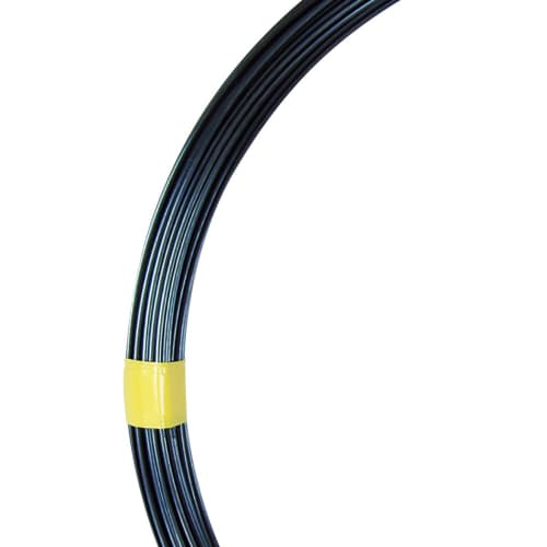 Densan Steel Wire, Premium Hardened Steel Wire, 3.0mm Wide X 1.5mm Thick, 50m, SW-3155