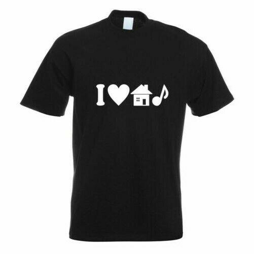 Buy I Love House Music T Shirt Motiv 