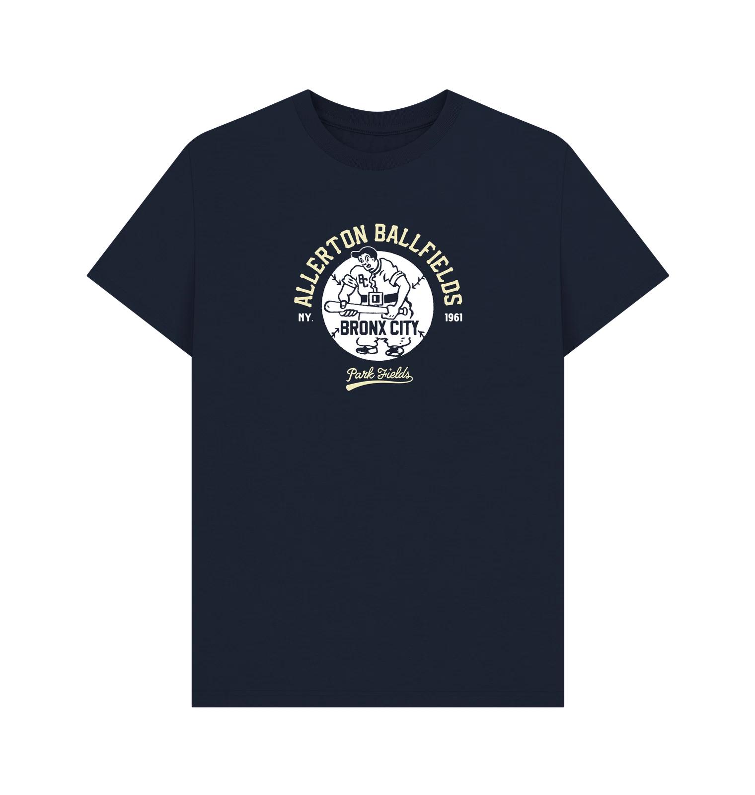 PREMIUM OFFICIAL Park Fields Bronx Unisex Navy T-Shirt 2XL