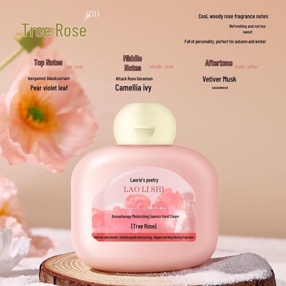 VSEA Премиальный Ароматный Крем для Рук - Увлажняющий Зимний Сувенир Laurie s Tree Rose