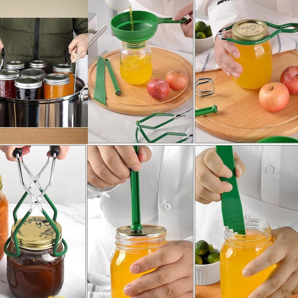 1 Set Kitchen Set 4.8*2.8cm Multifunctional Kitchen Utensil Kits Non-Slip Jar Lifter Canning Tools Kitchens Specialty  Tools