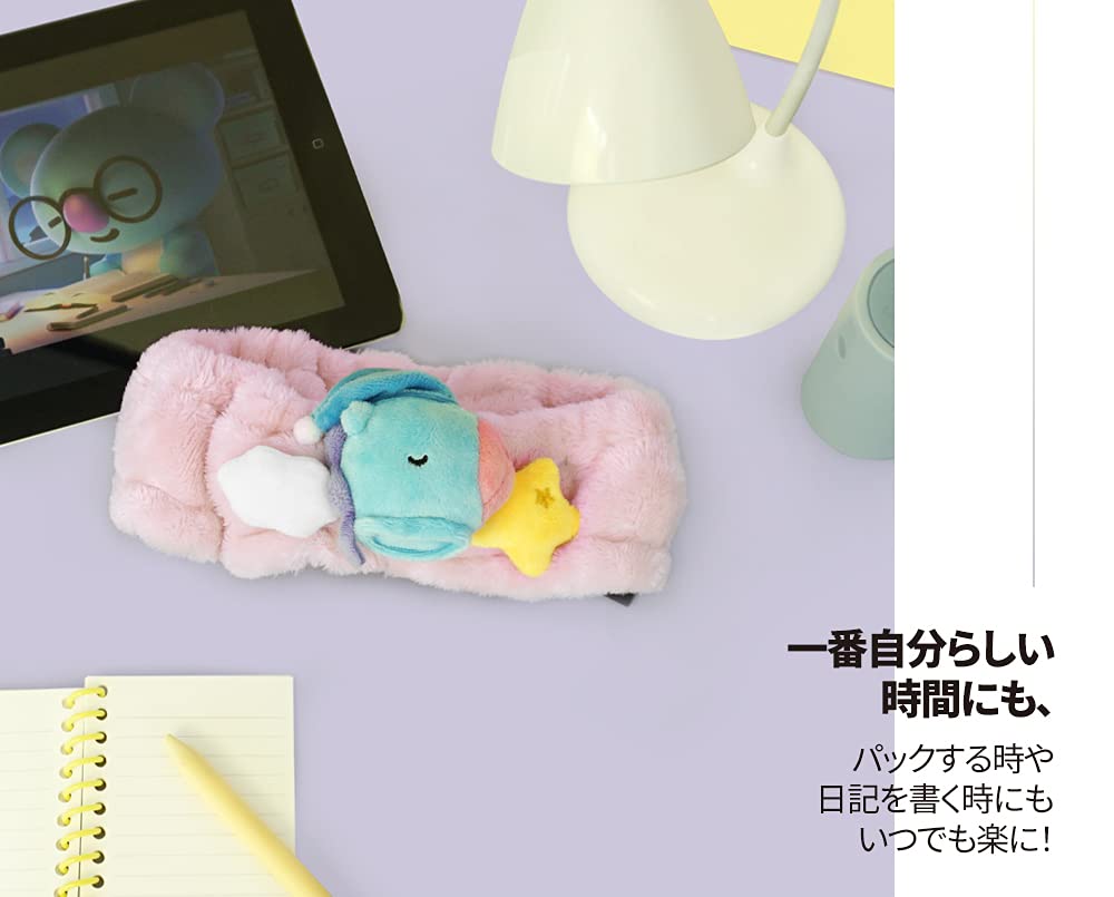 Solomon Shoji BT21 Plush Hairband (KOYA) BT21-DHB-KY
