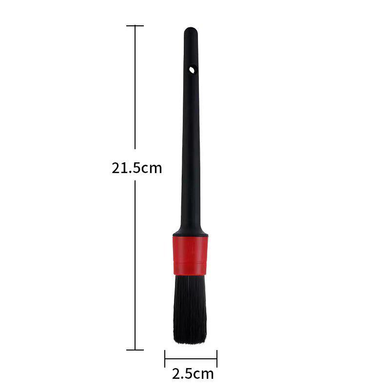 5-Piece Car Detailing Brush Set: Multifunctional Air Vent, Crevice, and Bristle Brushes for Cleaning