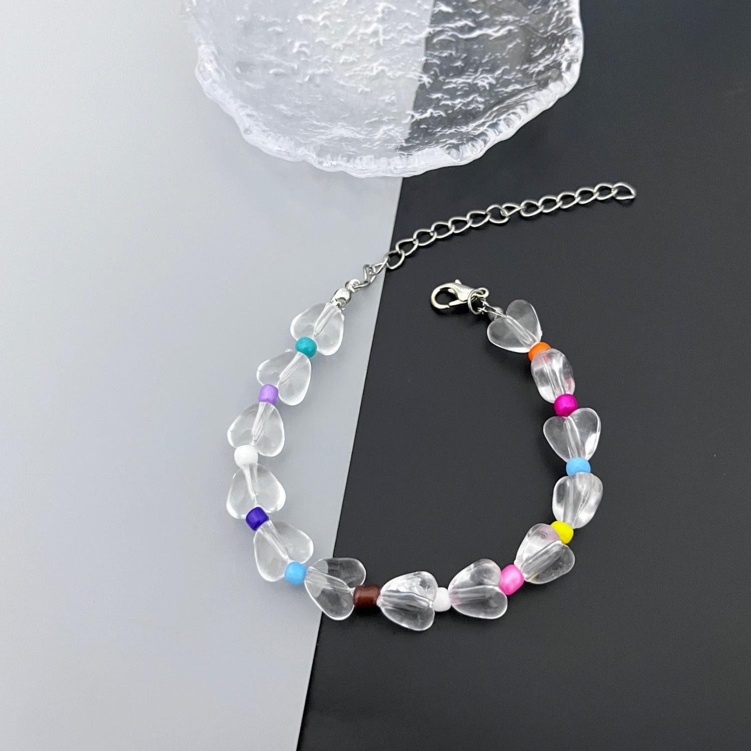 JYL TS Bracelet Heart  Cute Design Feng Shui Love & Romance T955 императорский синий