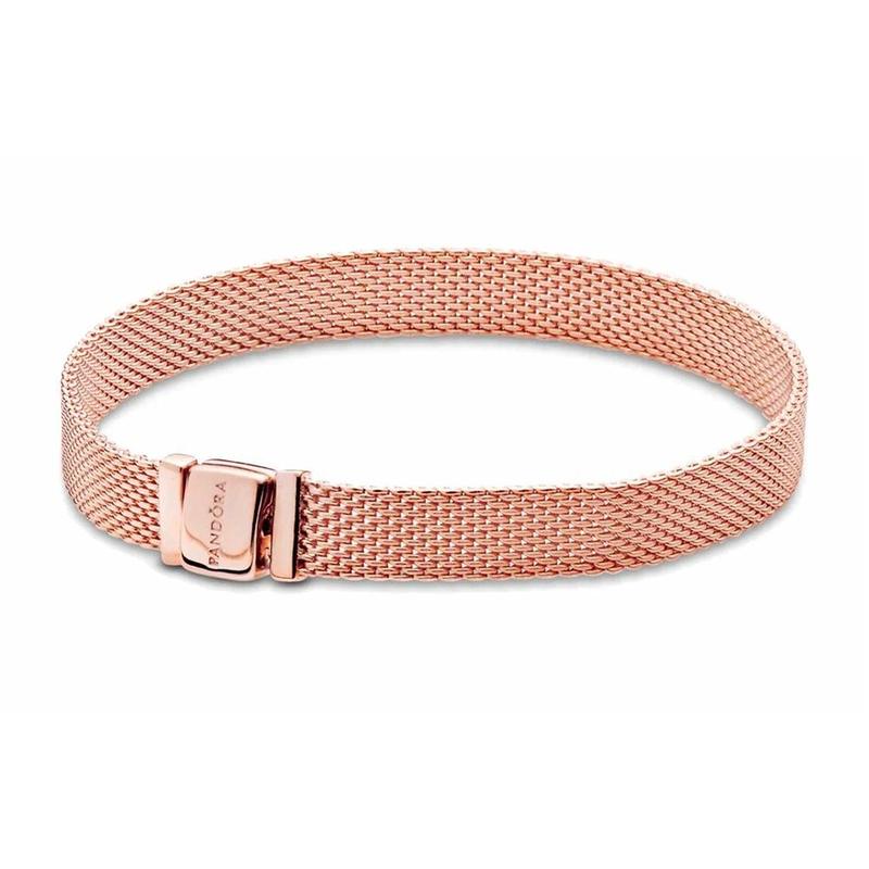 Pandora Reflexions wire mesh bracelet for women 587712 золотой