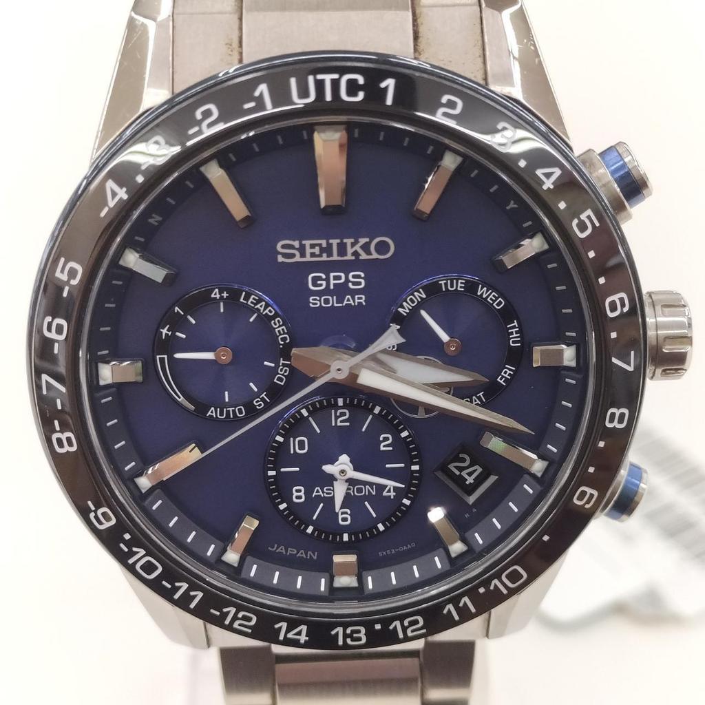 Used SEIKO SBXC015 (5X53-0AE0) ASTRON Radio-controlled Solar