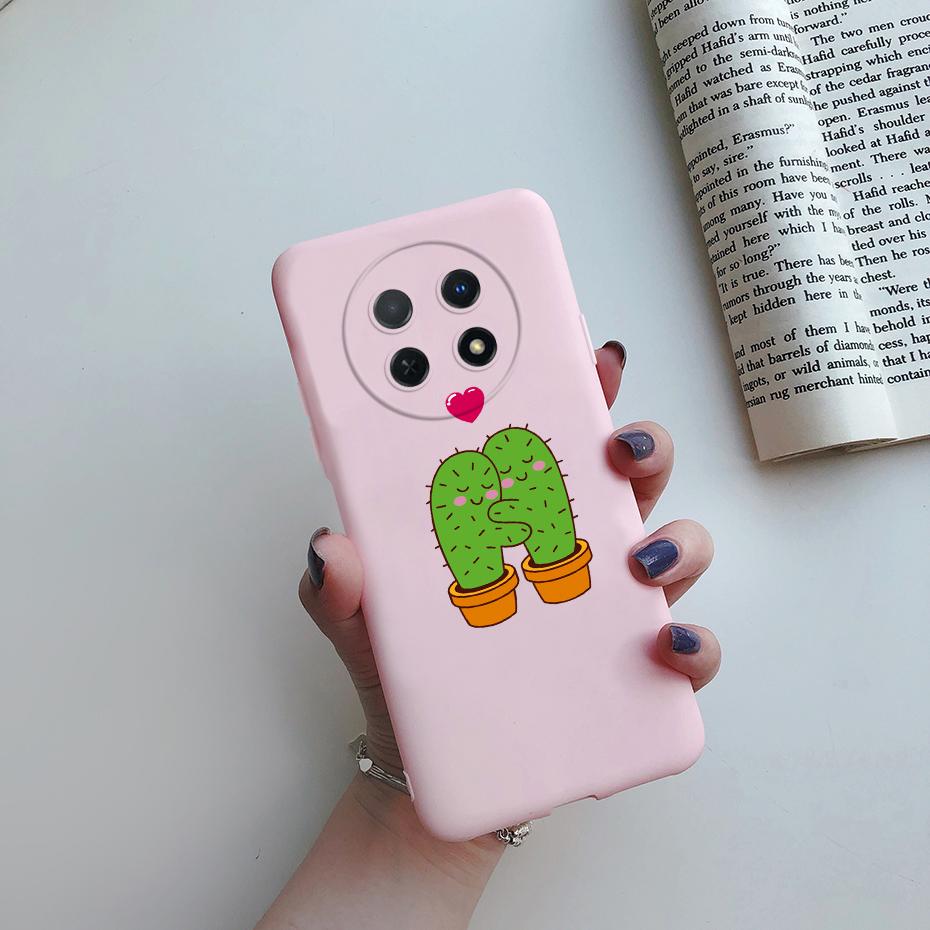 For Huawei Nova Y91 Case 2023 Cute Cat Cartoon Funda Soft Silicone Back Cover For Huawei NovaY91 Y 91 STG-LX1 STG-LX2 Phone Case