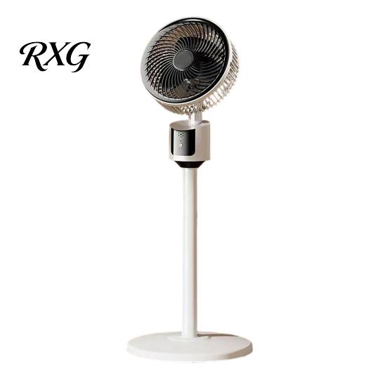 Stable Floor Fan Mini Fan, Portable USB Air Circulation for Home Office, 3 Cooling Speed Quiet Stand with 5m Airflow, Wide Angle Oscillating
