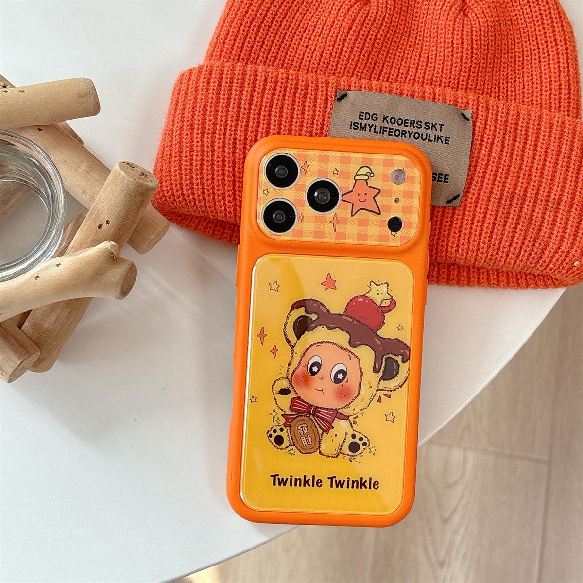 

Star Man Cartoon Anti-Fall Case for iPhone 15/14 and 17/16 Pro Max 17 Pro Max