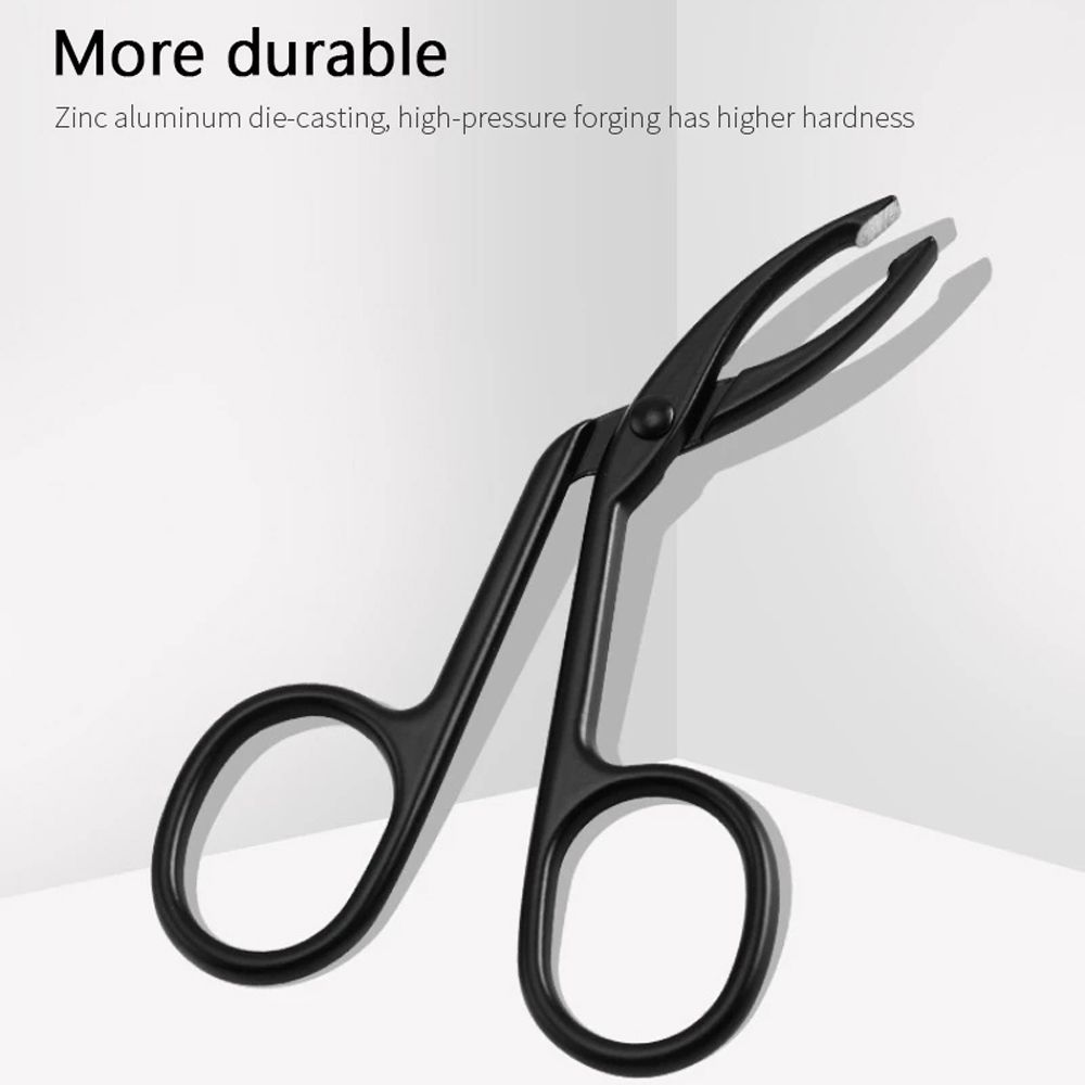 Tools Makeup Slanted Head Eyebrow Scissors Tweezers Eye Brow Clips Eyebrow Pliers Lash Hairs Puller