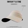Quick-drying big-brimmed peaked cap children's summer UV protection breathable sun hat vinyl sun protection face small sun hat
