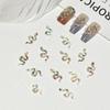 50 Pcs Flatback Nail Art Decoration 3D Snake Nail Stickers DIY Snake Nail Art Accessories  Women