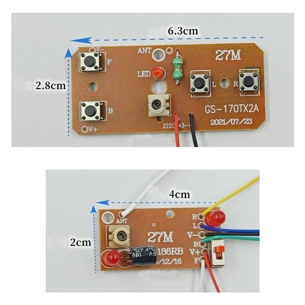 Four-way Remote Control Circuit Board Electronic Components RC Controller Module DIY RC Airplane