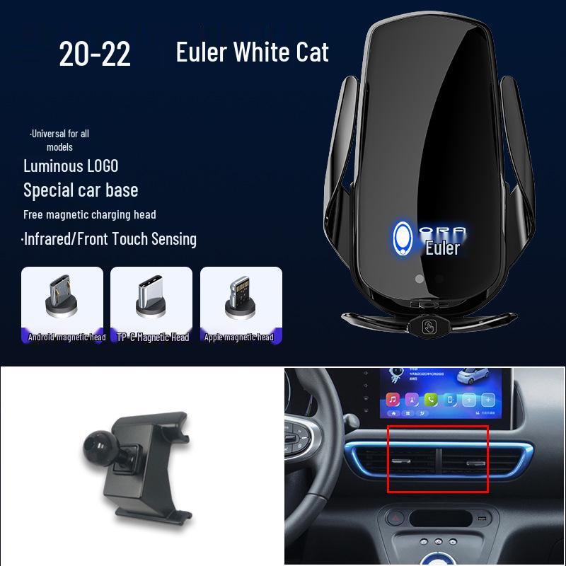 ORA Magnetic Wireless Fast Charging Car Phone Holder for Air Vent