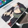 Anime Gaming Speed Mouse Pad  Naruto Kakashi Hatake Gamer Cabinet Mouse Mat Keyboard Lock Edge Mousepad Computer Desk Mat