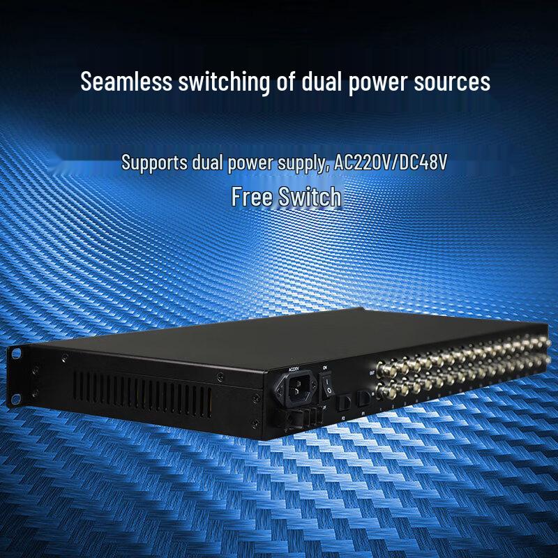 Hongji HJ-8EP12L4-40A Integrated Multi-Service Optical Transceiver