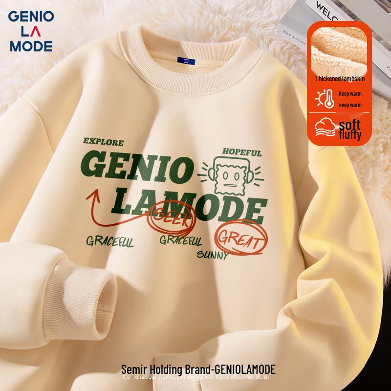 

GENIOLAMODE Men s Plush Fleece Graffiti Hoodie 2XL