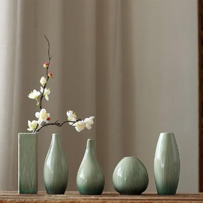 Simple Ceramic Vase Decoration, Living Room Home Dining Table Decoration, Hydroponic Plant Small Vase