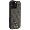 Guess Hc Pu 4G Small 4G And Classic Case For iPhone 16 Pro Magsafe Brown