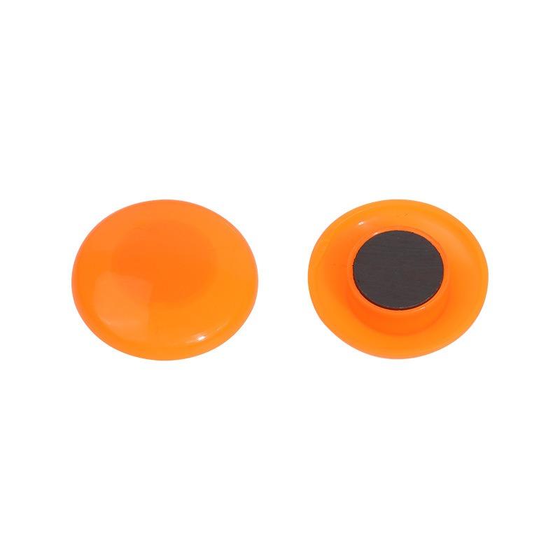 Mm Colored Round Plastic Magnetic Magnet For Fridge Whiteboard Blackboard