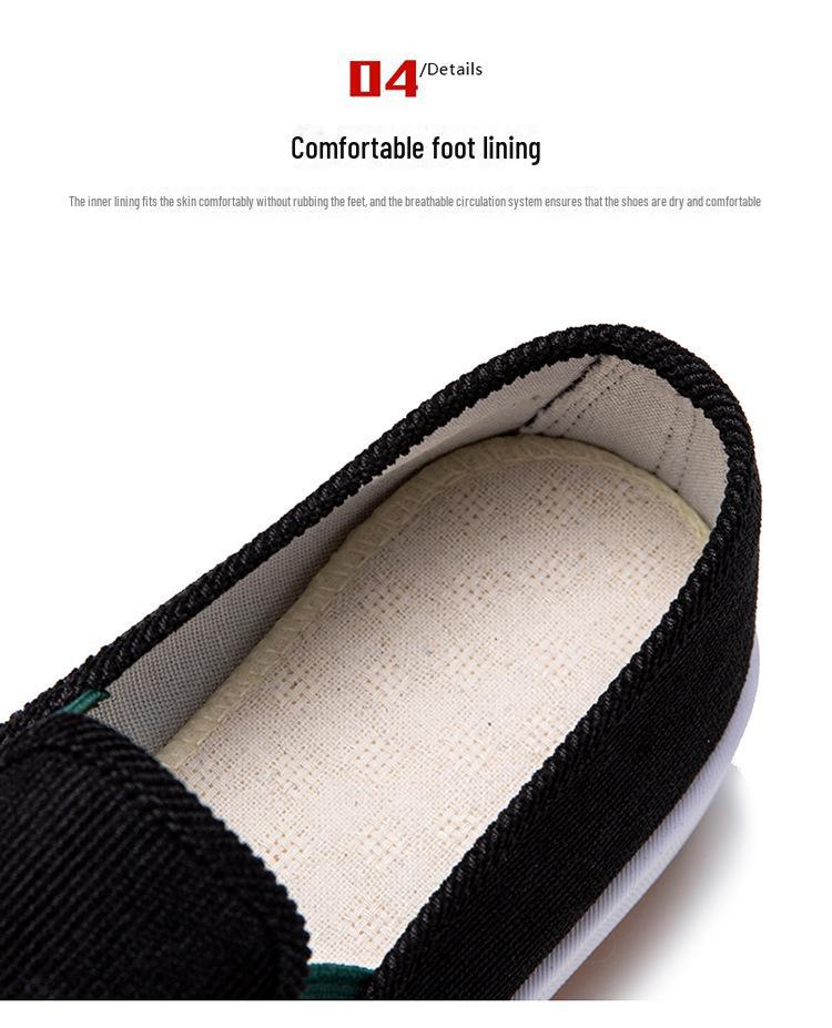 Herren Trendige Rutschfeste Cord-Slipper Arbeitsschuhe