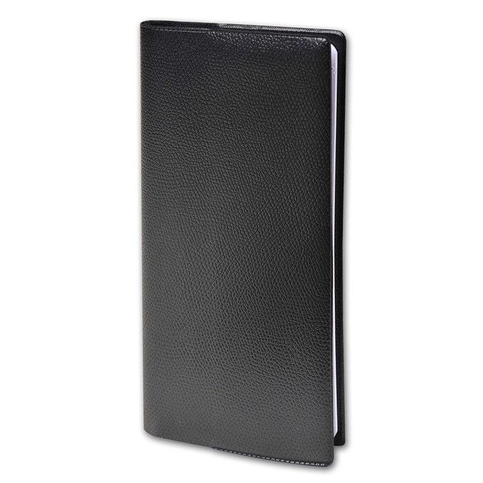 Agenda - QUO VADIS - Planorizon - Schwarz - 8,8 x 17 cm - Zweisprachig - Flexibel