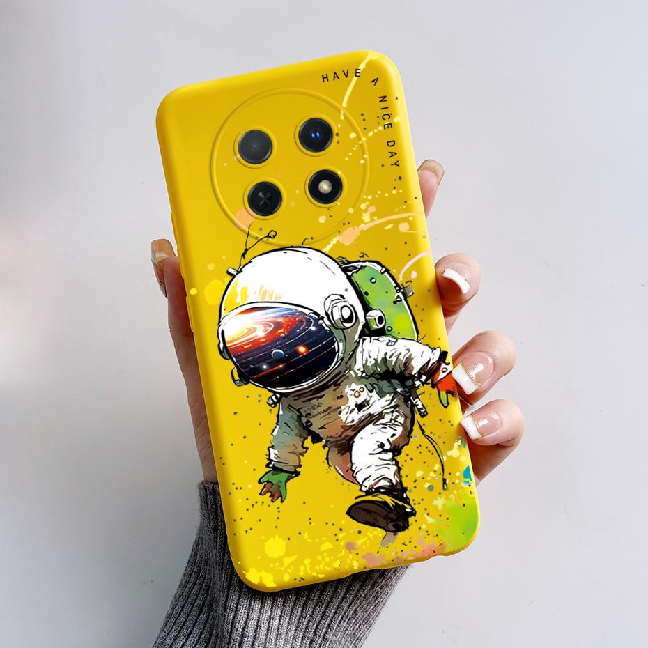 For Cover Huawei Nova Y91 Phone Case STG-LX1 STG-LX2 Silicone Astronaut Capa Soft Coque For Huawei Nova Y91 Y 91 NovaY91 Funda